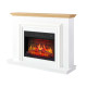 Камінокомплект ArtiFlame Marbelya AF23BS білий