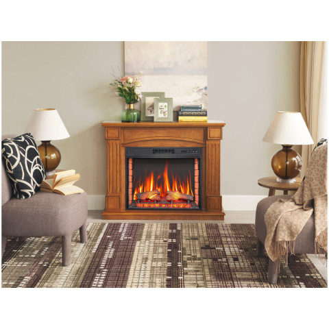 Камінокомплект ArtiFlame Boston AF28S дуб