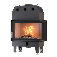 Камінна топка BOKAR 755047 L/R (15,2 кв) white ceramatex