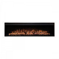 Електрокамін з обігірвом, звуком та ефктом полум'я декоративний Royal Flame Vision 60 LOG Color N  чорний вбудований