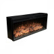 Електрокамін з обігірвом, звуком та ефктом полум'я декоративний Royal Vision 42 LOG Color N чорний вбудований