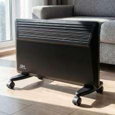 Конвектор металевий Cooper&Hunter Domestic Black CH-1500ED 1500 Вт, 20 м2, з електронним керуванням і таймером