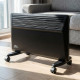 Конвектор металевий Cooper&Hunter Domestic Black CH-1500ED 1500 Вт, 20 м2, з електронним керуванням і таймером