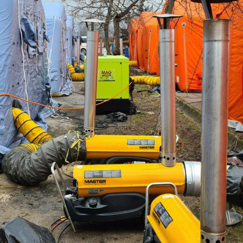 Дизельна теплова гармата непрямого нагріву Master BV 77 E