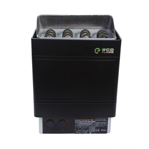 Електрокам'янка для сауни та лазні EcoFlame AMC D 4,5 кВт + пульт CON4