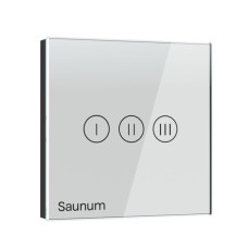 Пульт керування SAUNUM Touch білий