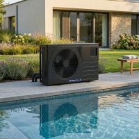 Тепловий насос до басейну до 45 м³ Aquaheat Compact 8.4 кВт. Країна виробництва Іспанія