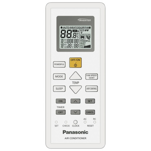 Кондиціонер до 25 м2 Panasonic Super Compact BZ інвертор 9000BTU 2.5 кВт A++/A+ -15°С R32 білий