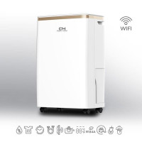 Осушувач повітря Cooper&Hunter CH-D005WD8-12LDWF, 10л.на добу, 28м.кв, 110м3/год, 145Вт, дисплей ,ел. кер-ня, WI-FI, таймер,