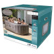 Надувний СПА-джакузі Bestway Rome 6001K квадратний 180x180x71 см 4-6-місний аеромасаж Wi-Fi