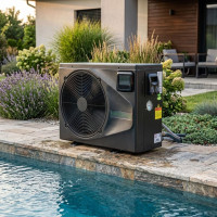 Тепловий насос до басейну до 40 м³ Bevo HydroPro P8/32 інверторний 8,3 кВт чорний. Працює також на охолодження