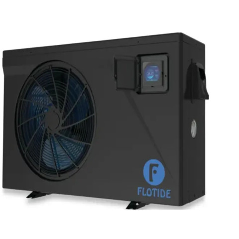 Тепловий насос до басейну до 70 м³ Flotide Heat SX6/32 Inverter інверторний 5,4 кВт чорний. Працює також на охолодження