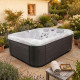 Гідромасажний СПА-басейн Mars Spa 213x160x75 см 3-місний 20+ форсунок