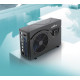 Тепловий насос для басейну Termojet Dolphin 45-80 м³ інверторний 21 кВт (1130x455x760 мм) до -10°C з Wi-Fi, чорний A+++