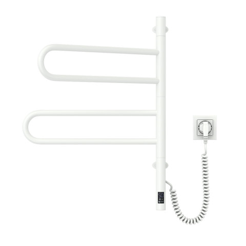 Рушникосушка Fouette 480х600 Sensor з таймером, біла