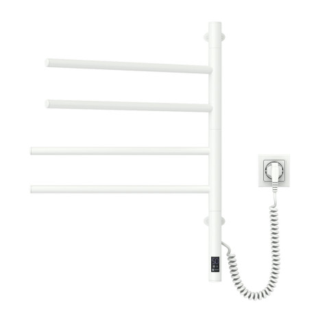 Рушникосушка Arabesque 480х600 Sensor з таймером, біла