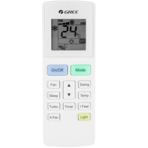 Кондиціонер до 70 м² GREE для дому без Wi-Fi FAIRY Cold Plasma з енергоефективністю A GWH 24ACD-K3NNA1A