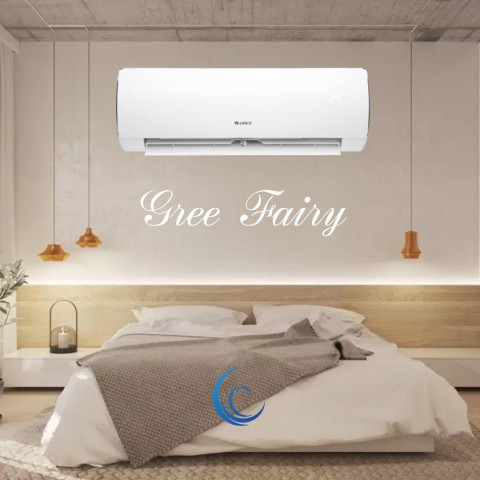 Кондиціонер до 70 м² GREE для дому без Wi-Fi FAIRY Cold Plasma з енергоефективністю A GWH 24ACD-K3NNA1A