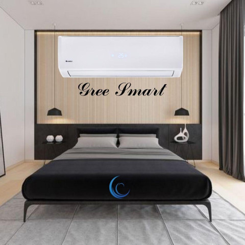 Кондиціонер до 50 м² GREE для дому з Wi-Fi Smart з енергоефективністю A++ GWH18QD-K6DNB6I