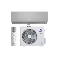 Кондиціонер до 25 м² GREE для дому з Wi-Fi Clivia Inverter Silver з енергоефективністю A+++ GWH09AUCXB-K6DNA2A