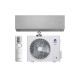 Кондиціонер до 25 м² GREE для дому з Wi-Fi Clivia Inverter Silver з енергоефективністю A+++ GWH09AUCXB-K6DNA2A