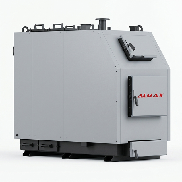 Вертикальный теплообменник Almax Class P в разрезе