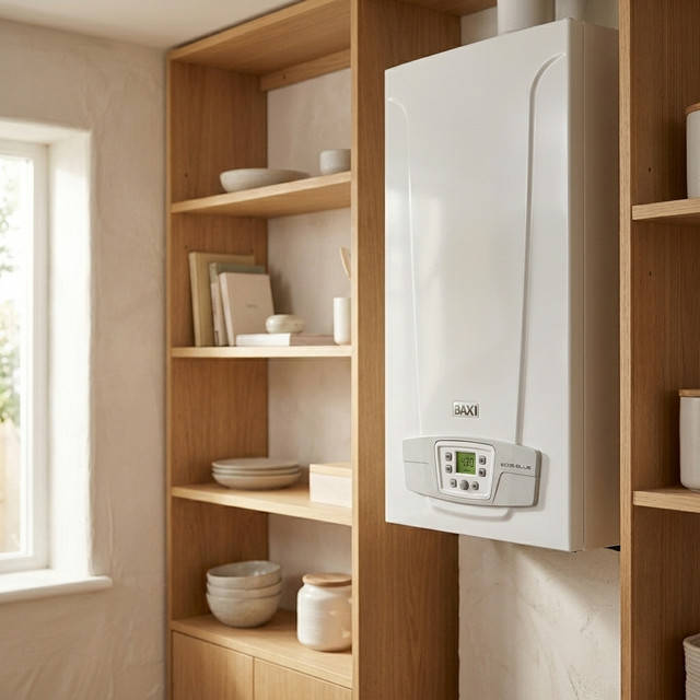 Газовий котел BAXI ECO5 BLUE 24 на кухні