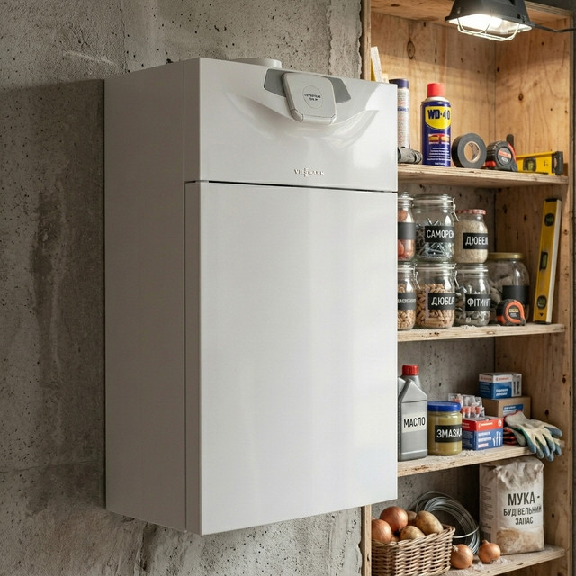Газовый конденсационный котёл BAXI POWER HT+ 1.150 в котельной