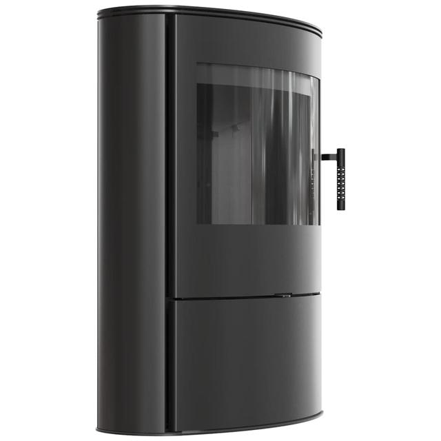 Чёрные плиты TERMOTEC в камере сгорания печи Kratki