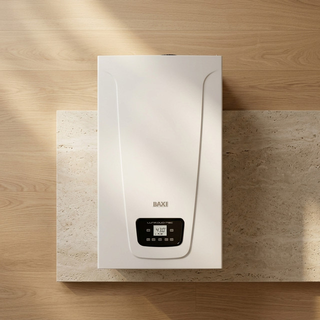 Газовый конденсационный котёл BAXI LUNA DUO-TEC E 1.24, вид спереди