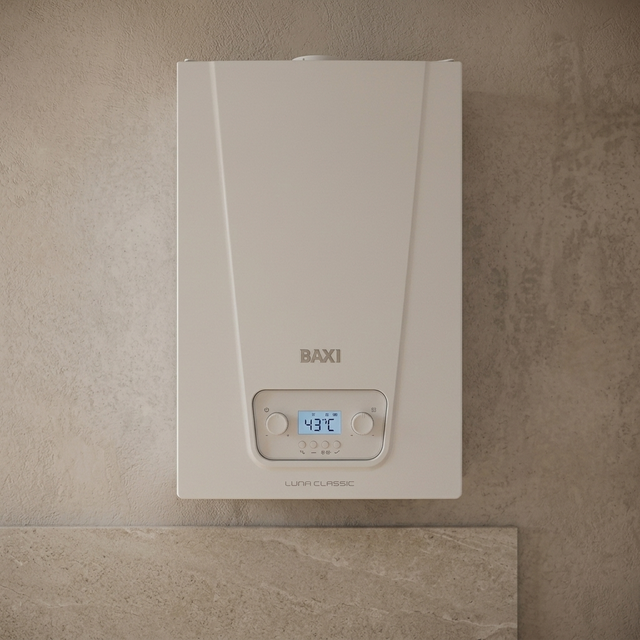 Газовий конденсаційний котел BAXI LUNA CLASSIC 1.24 INT -A/B- на кухні