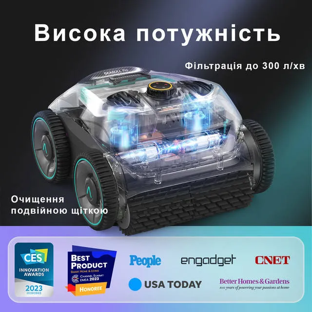 Мощная система с четырьмя двигателями