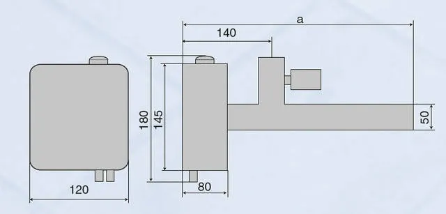 размеры электронагревателя для бассейна Vagner EOV–3–V